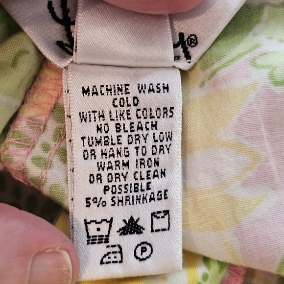 Lilly Pulitzer Vintage Y2K Retro Cropped Alligatore Pants in 4 - Picture 5 of 5